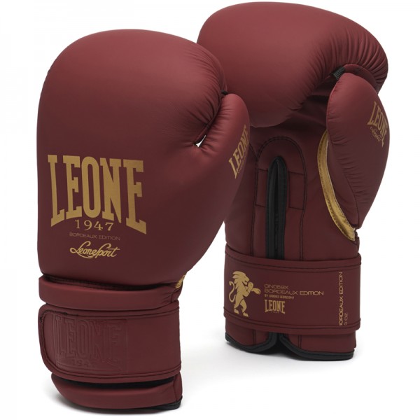 Γάντια Προπόνησης Leone Boxing Gloves Bordeaux GN059 RD