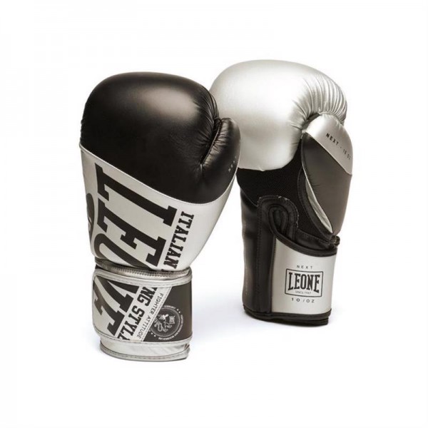 Γάντια προπόνησης Leone Next Boxing Gloves GN311 Silver