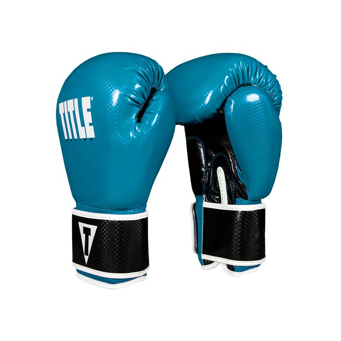Γάντια προπόνησης TITLE INSTINCT FITNESS Γαλάζιο