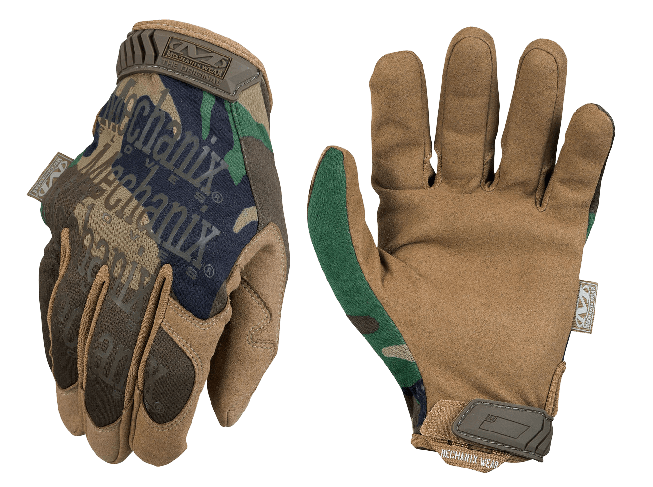 Γάντια The Original Woodland Camo MECHANIX  Κωδ. MG-77-008  Small