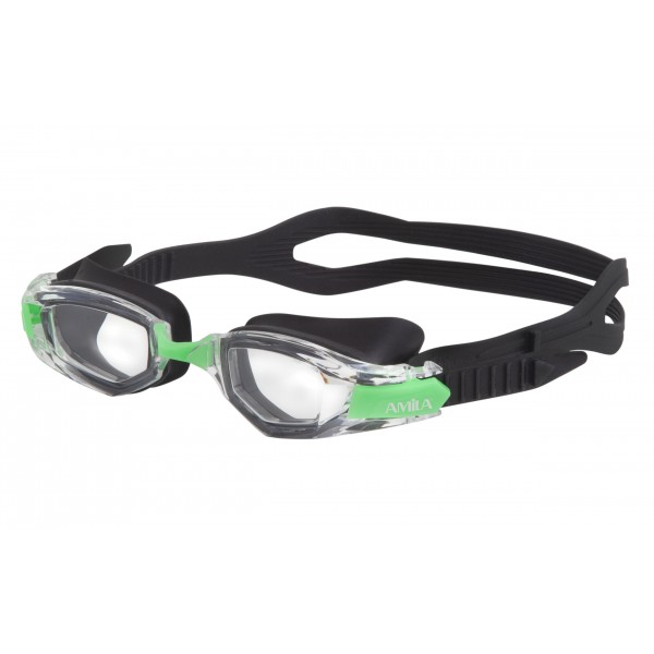 Γυαλιά Κολύμβησης Αmila S05YAF Μαύρο/Πράσινο 47102