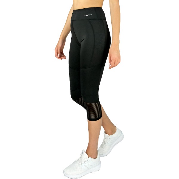 Γυναικεία Κολάν Magnetic North Women's High Waisted 3/4 Tights (Black) 21044