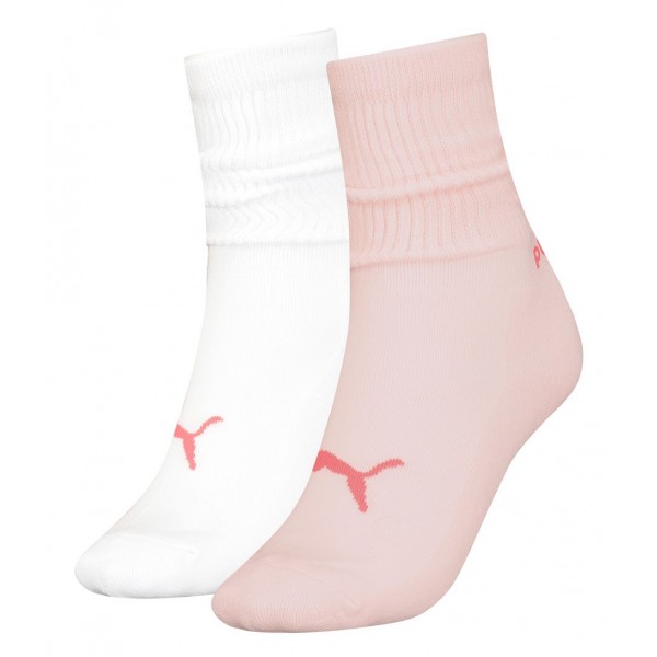 Γυναικείες Κάλτσες Puma Women Slouch Crew 2P 701223654-004