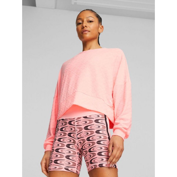 Γυναικείο Φούτερ Puma Fit Branded Fleece Crew 524124-62