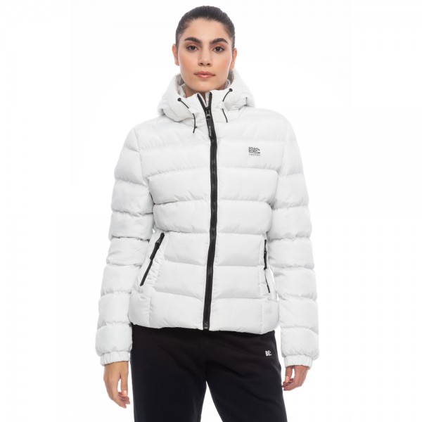 Γυναικείο Μπουφάν Be Nation Regular Puffer Jacket Pastel White 02 08102306-02