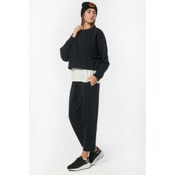 Γυναικείο Παντελόνι Φόρμας Body Action Women Curve Trousers 021241 01 Black