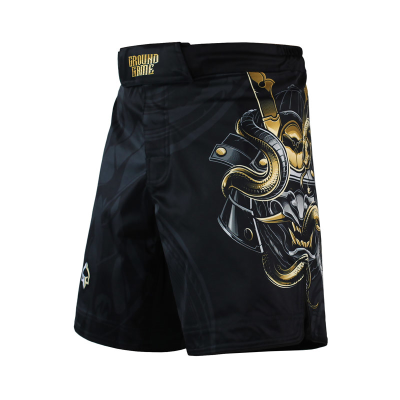 GROUNDGAME oni FIGHTSHORTS - BLACK