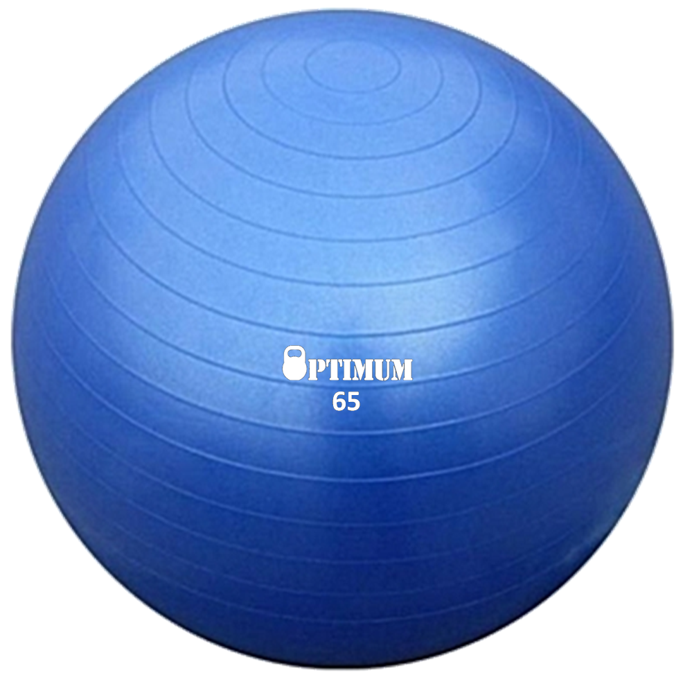 GYM BALL 65CM ANTI-BURST 1100GR OPTIMUM