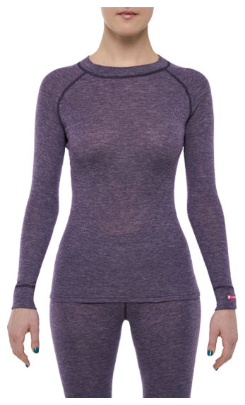 Ισοθερμική Μπλούζα Γυναικεία Warm Active Merino Μωβ