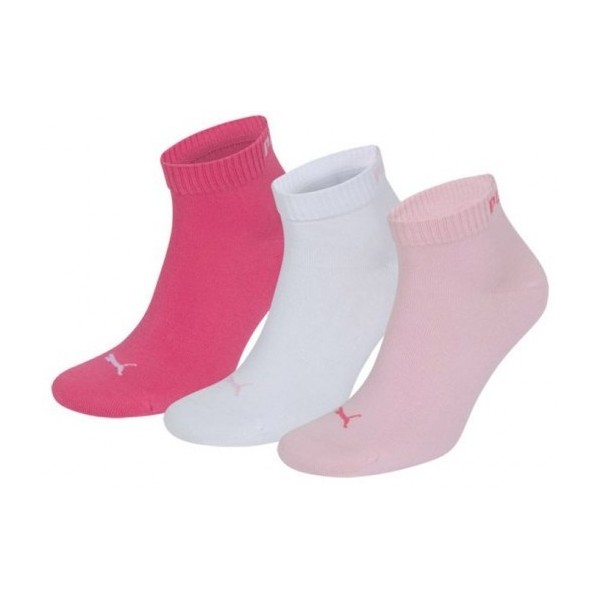 Κάλτσες Puma Ρόζ/Λευκό/Κοραλί Τριάδα 251015-422