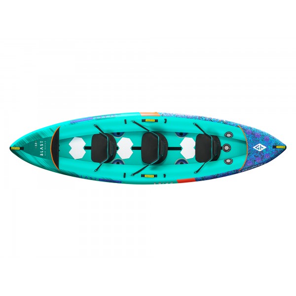 Kayak Blast 13'6" Recreational 3-Person Aquatone
