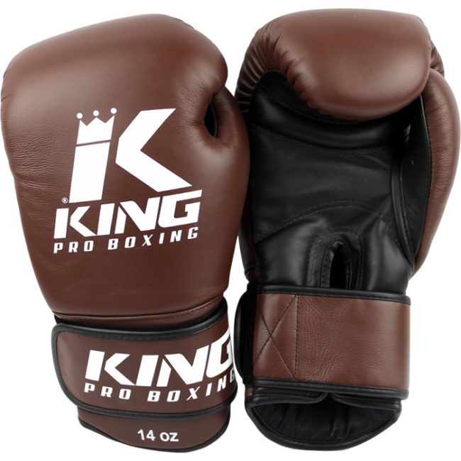 King (kick)boxing γάντια Pro Boxing Καφέ