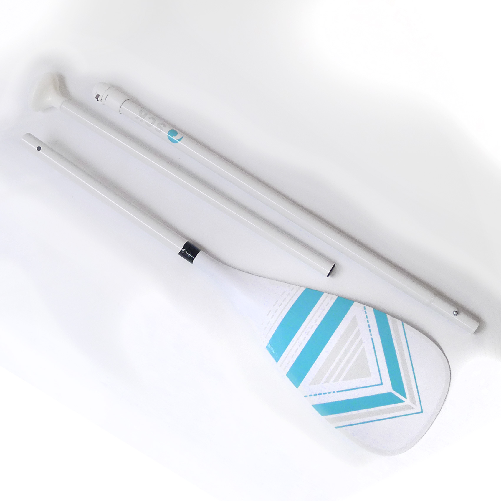 Κουπί SUP Ρυθμιζόμενο 160-210cm Αλουμινίου SCK Άσπρο