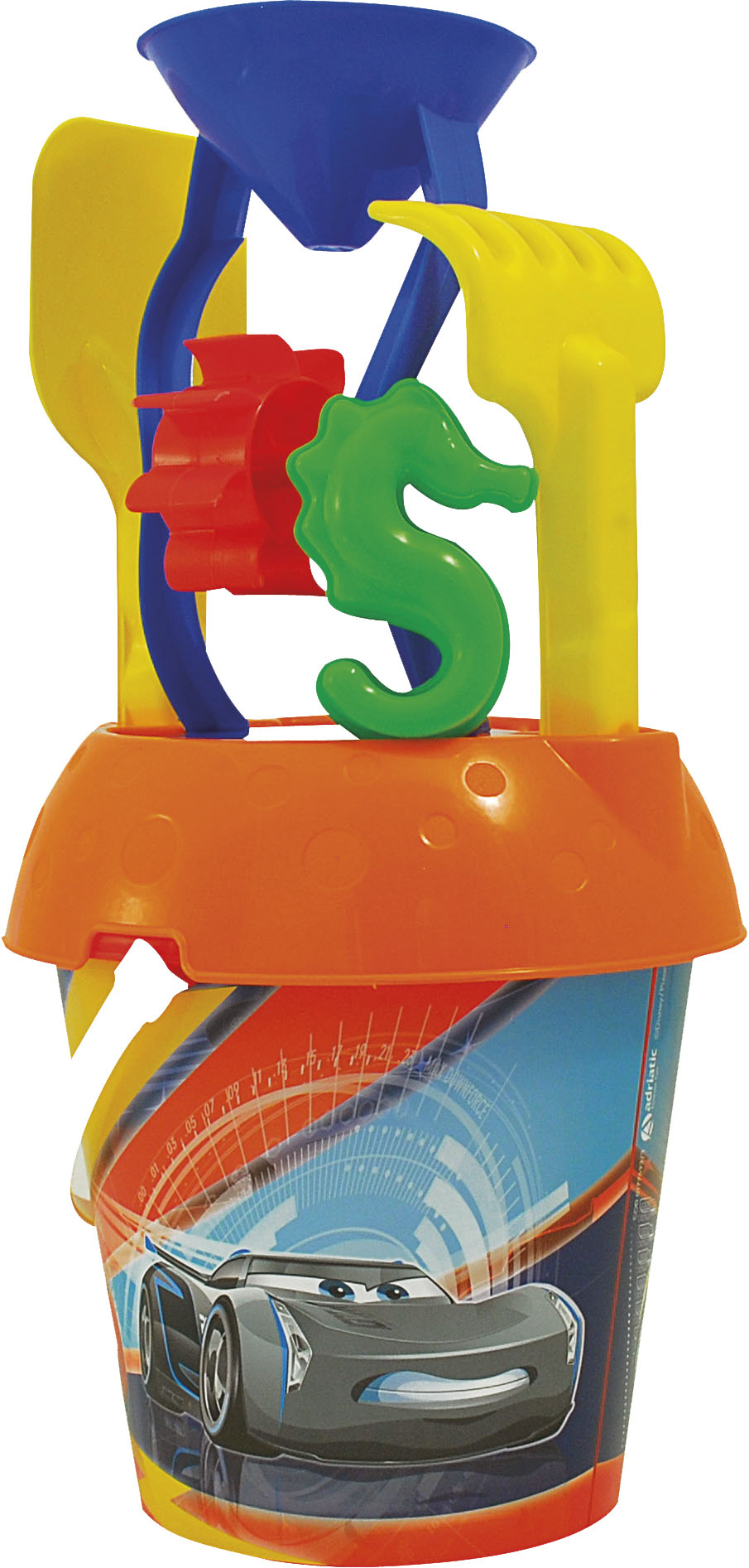 Κουβαδάκι Παραλίας Cars Adriatic Κωδ. 12559