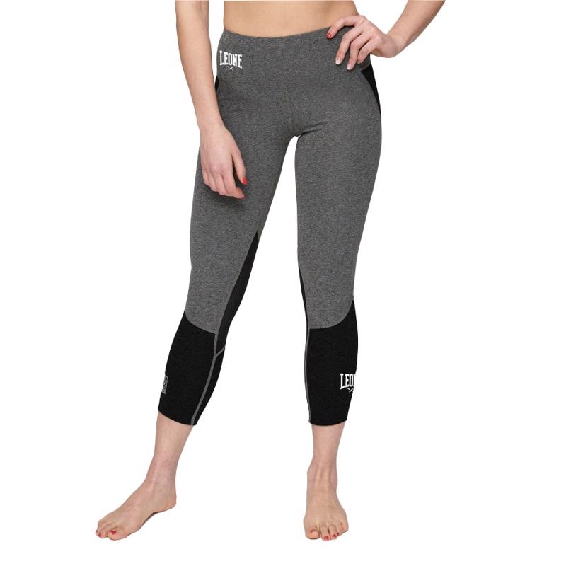 Leone melange leggings-grey