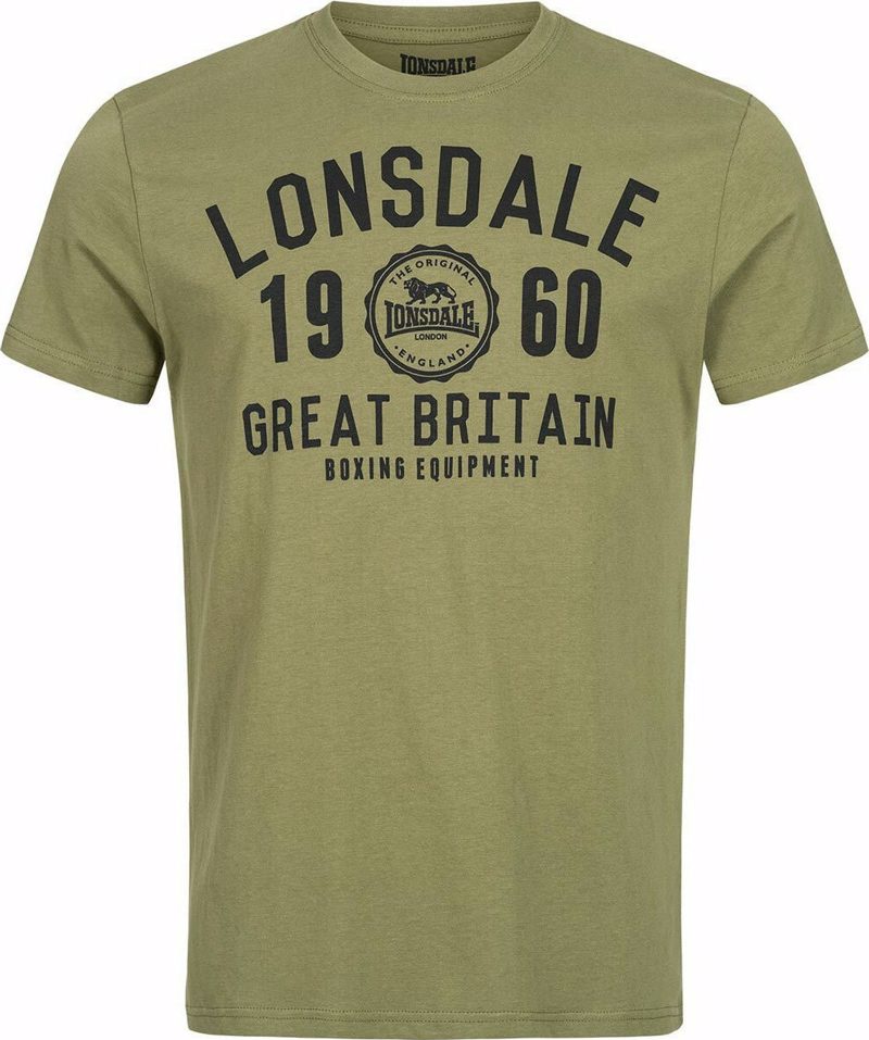 Lonsdale Bangor Tshirt- Olive
