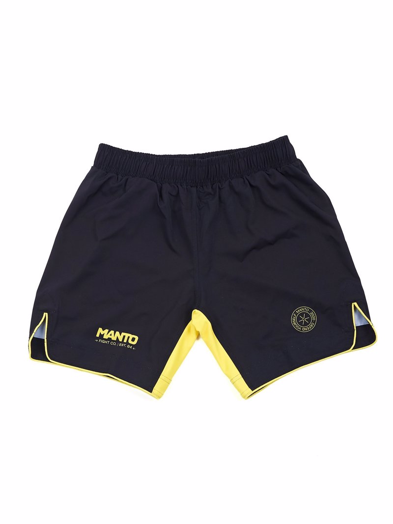 MANTO FIGHT SHORTS Alpha- black