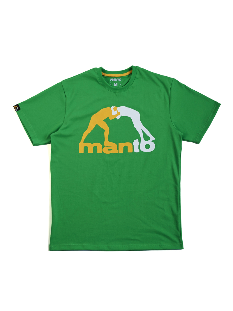 MANTO logo T-SHIRT - green