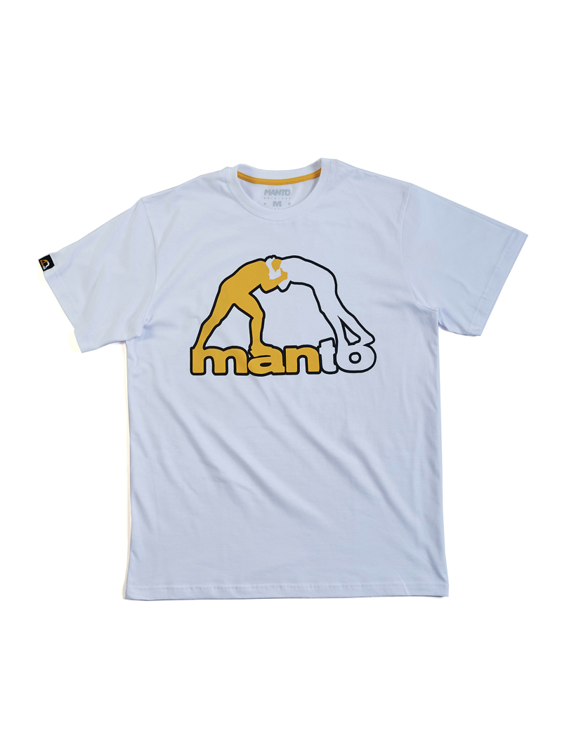 MANTO logo T-SHIRT -white