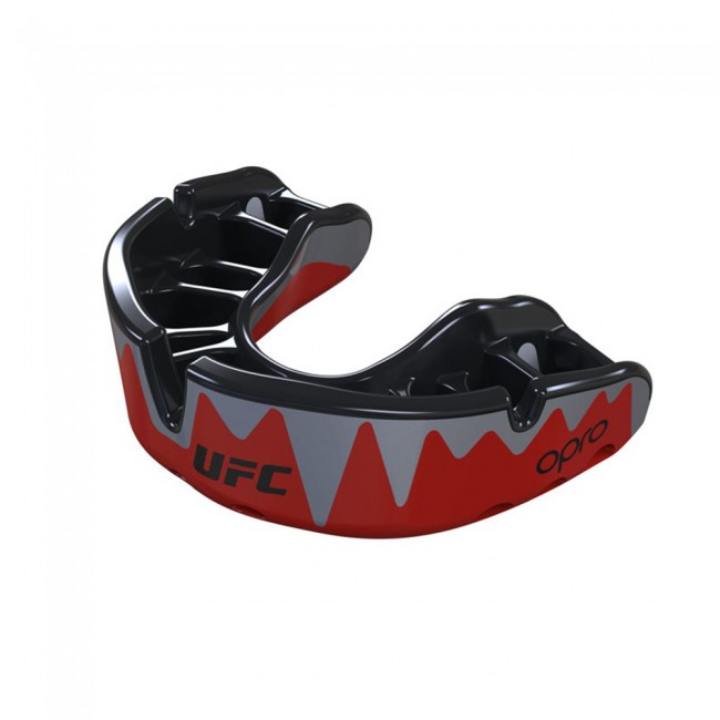 Μασέλα OPRO x UFC Mouthguard Self-Fit Platinum Red Senior