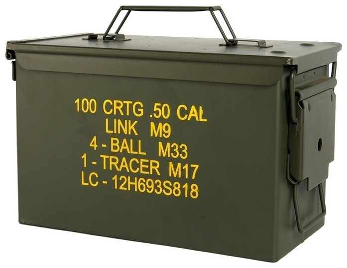 Μεταλλικό Κουτί Φυσιγγίων US M2A1 Cal.50 Mil-Tec Κωδ. 15963200