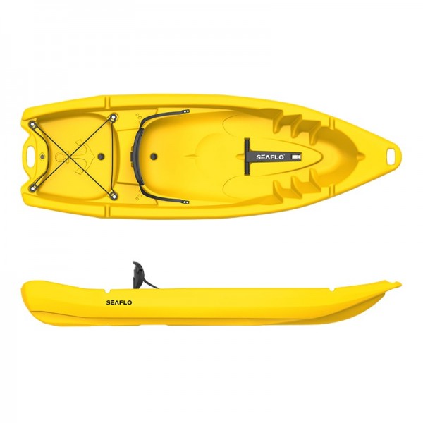 Μονοθέσιο καγιάκ για 1 ενήλικα και 1 παιδί Seaflo Primus 2 (Κίτρινο)