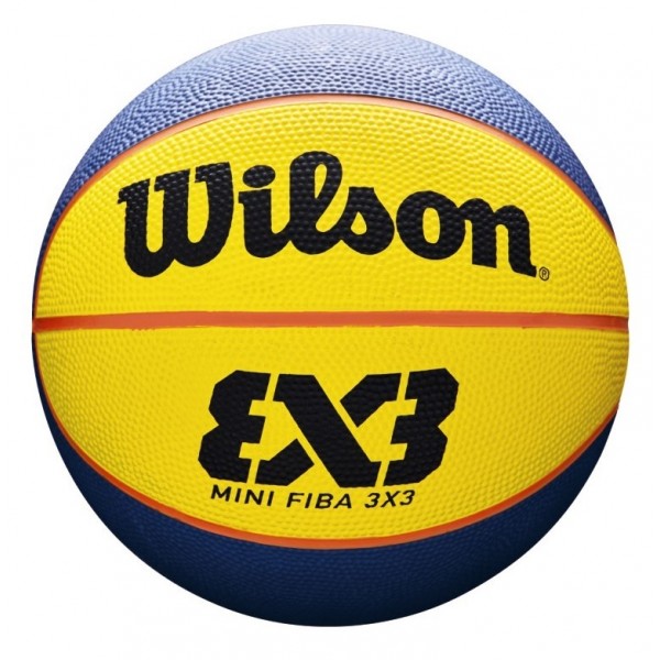 Μπάλα Μπάσκετ Προπαίδων Wilson Fiba 3X3 Mini Rubber Basketball WTB1733XB (Size 1)