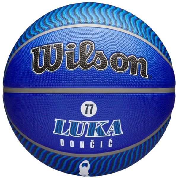 Μπάλα Μπάσκετ Wilson NBA Player Icon Outdoor Luka Doncic WZ4006401XB7 (Size 7)