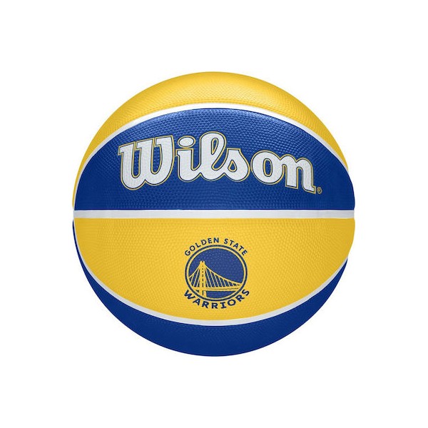 Μπάλα Μπάσκετ Wilson NBA Team Tribute BSKT Golden State Warriors WTB1300XBGOL (Size 7)