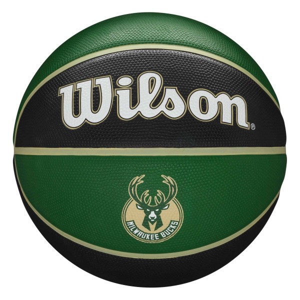 Μπάλα Μπάσκετ Wilson NBA Team Tribute BSKT Milwaukee Bucks WTB1300XBMIL (Size 7)