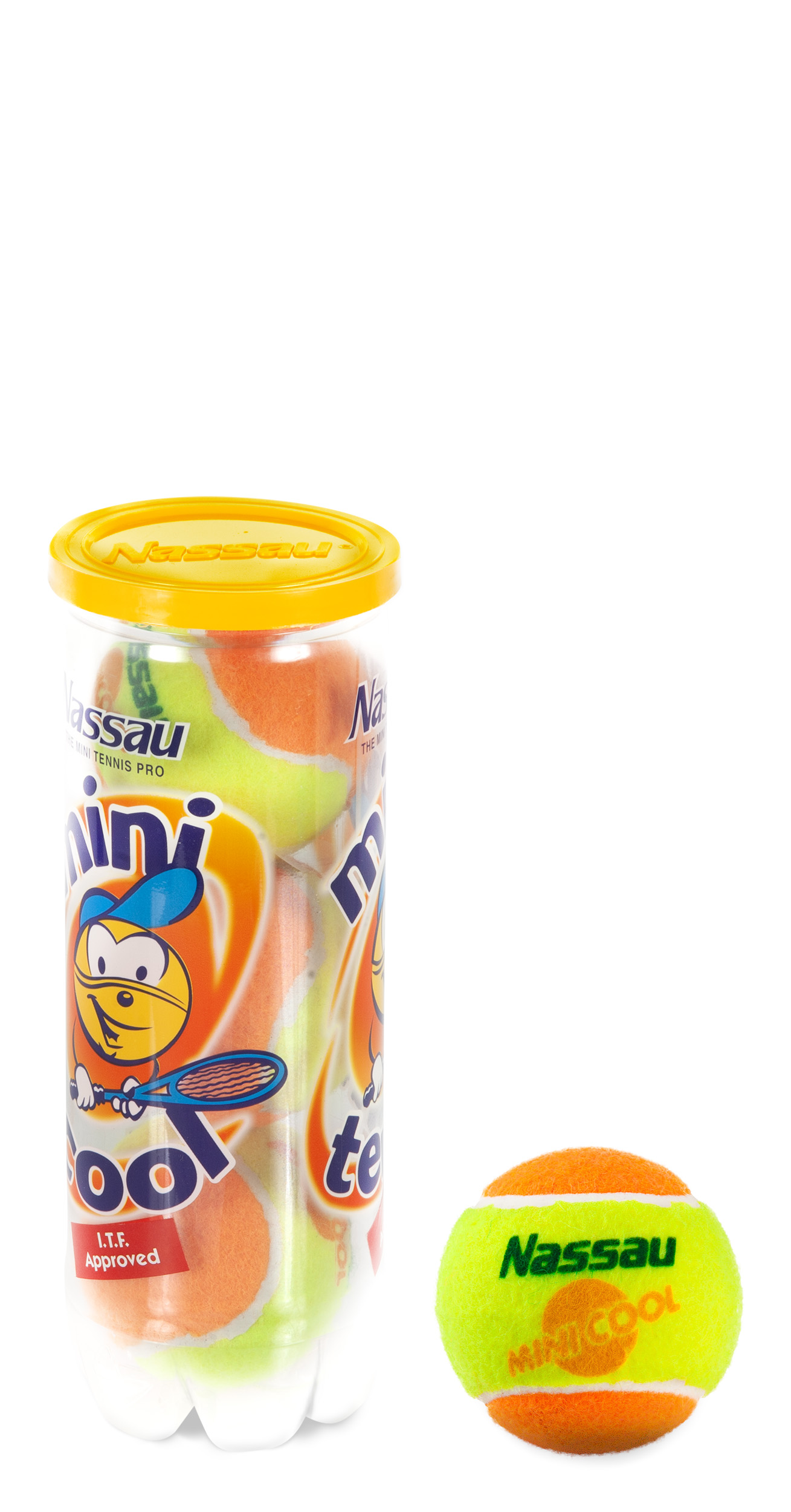 Μπαλάκια Tennis Nassau Mini Cool Κωδ. 42906