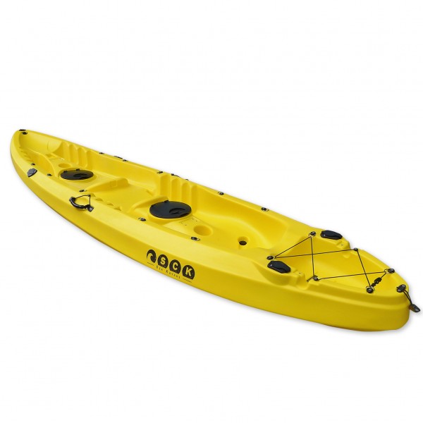 Nereus Θαλάσσιο Καγιάκ 2+1 Θέσεων Sck Κίτρινο