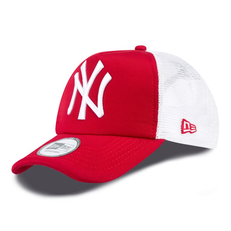 NEW ERA TRUCKER NEW YORK YANKEES RED