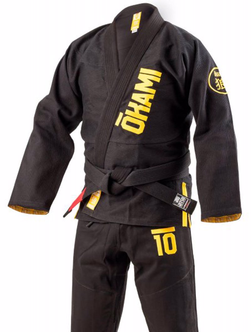 okami Aniversary BJJ Gi- black