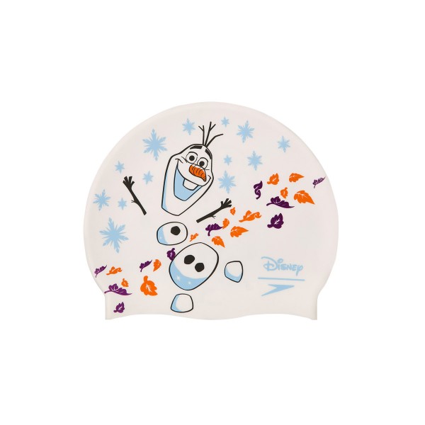 Παιδικό Σκουφάκι Κολύμβησης Σιλικόνης SPEEDO Disney Junior Print Cap Frozen 2 Olaf (Παιδικό)  8-08386-4284J