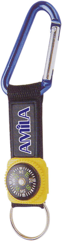 Πυξίδα Μπρελόκ σε Ορειβατικό Γάντζο Amila Κωδ. 11482