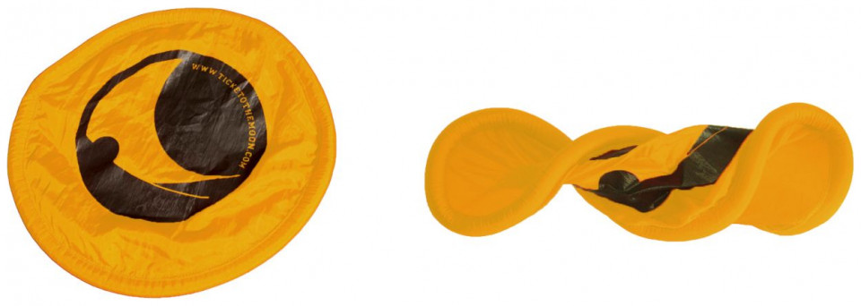 Pocket Frisbee Ticket to the Moon Dark Yellow