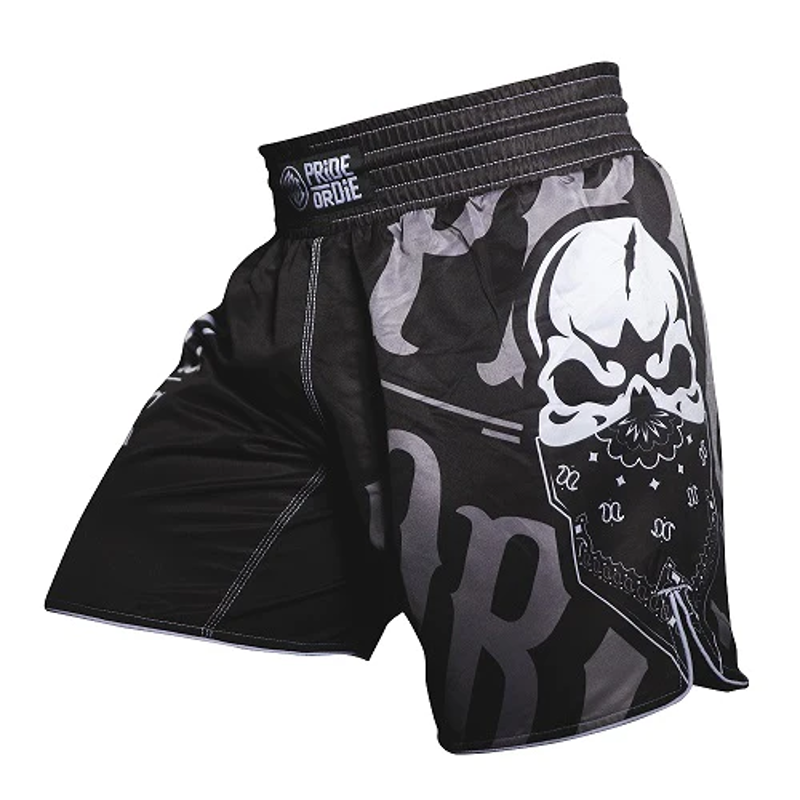 Pride Or Die reckless MMA Shorts - Black