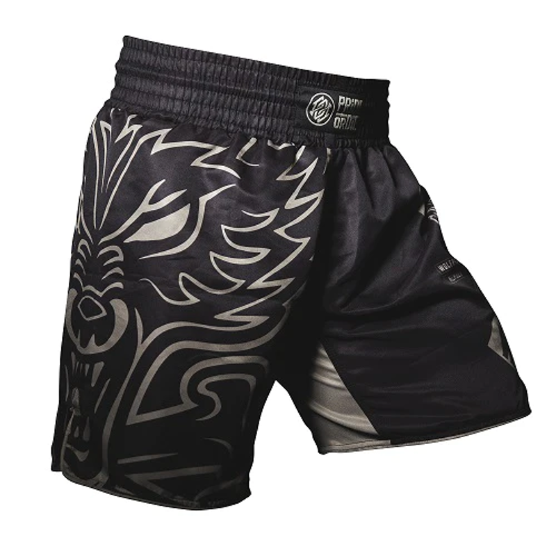 Pride Or Die wolfpack MMA Shorts - Black