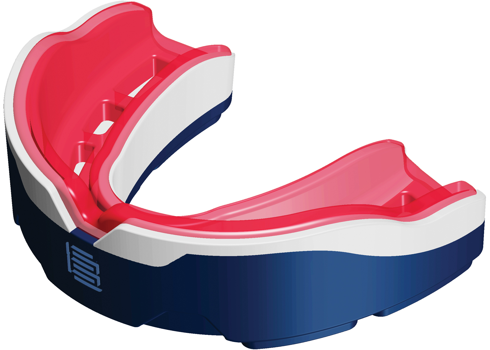 Προστατευτική Μασέλα Makura Tephra Max Μπλε/Λευκό/Κόκκινο SR Κωδ. 6017514128