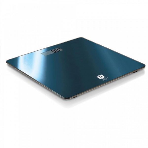 Ψηφιακή ζυγαριά μπάνιου έως 150Kg από γυαλί Aquamarine Collection Berlinger Haus BH-9091