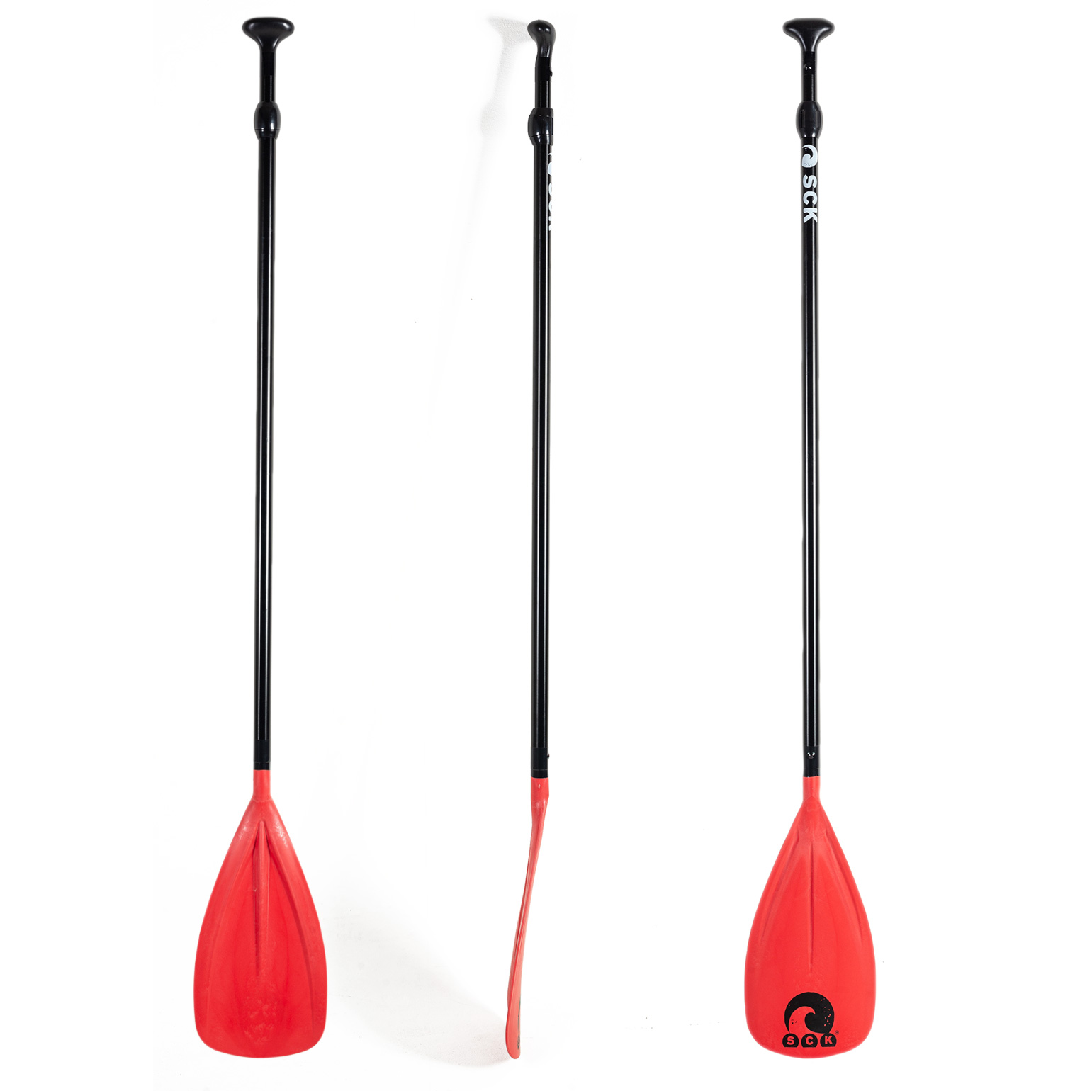 Ρυθμιζόμενο Κουπί Αλουμινίου SUP 169-209cm SCK Κόκκινο