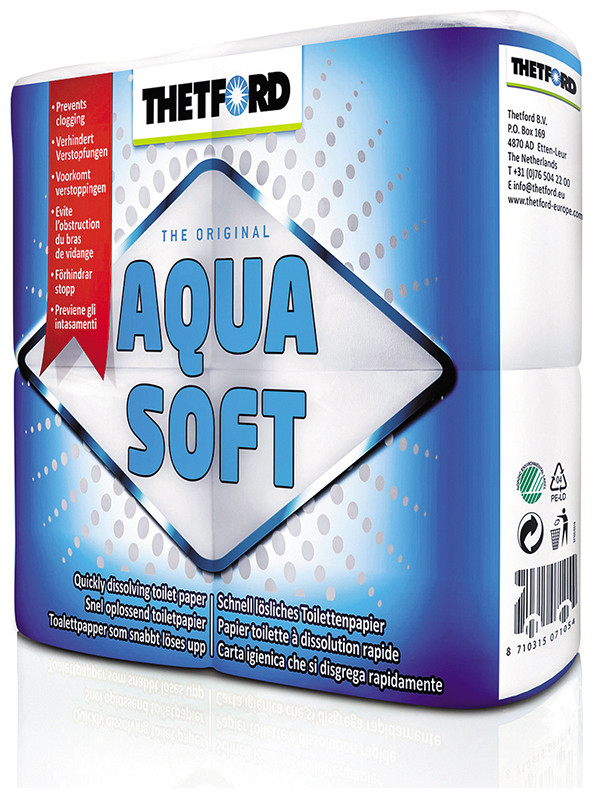 Ρολό Χαρτί 4τμχ Aqua Soft Thetford Κωδ. 14120