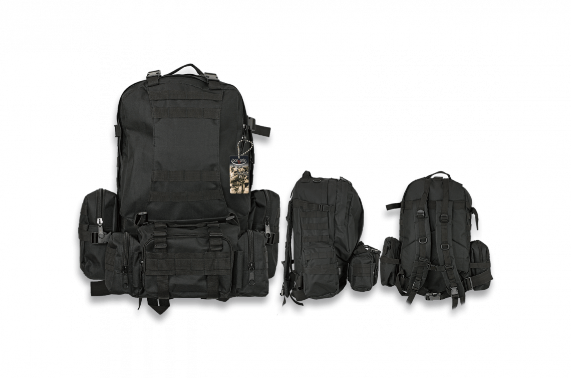 Σακίδιο Πλάτης 50Lt Barbaric Κωδ. 9020081254 Black 