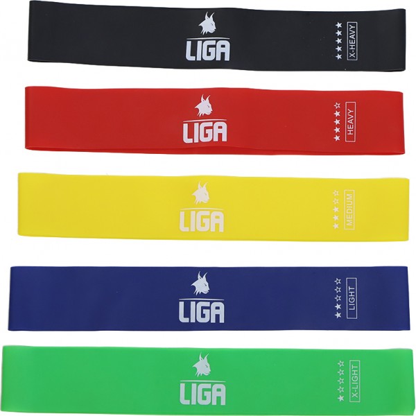 Σετ 5 Λάστιχα Ποδιών Latex Ligasport LBS