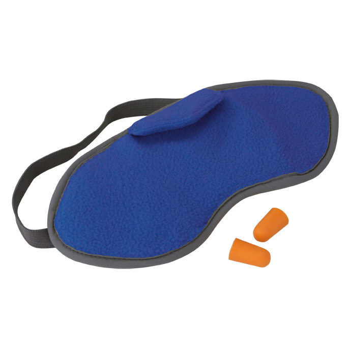 ΣΕΤ ΜΑΣΚΑ ΥΠΝΟΥ ΜΕ ΩΤΟΑΣΠΙΔΕΣ TRAVELSAFE EYEMASK FLEECE & EARPLUGS