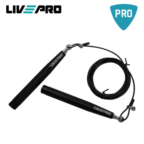 Σχοινάκι Ταχύτητας Live Pro Premium μαύρο (Β 8283 b)
