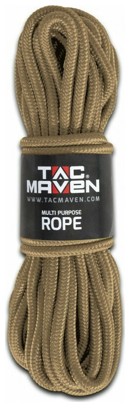 Σχοινί Αρτάνη 10mm x 15m Multi Purpose Rope Tac Maven Coyote