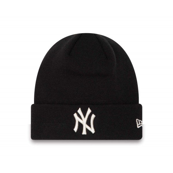 Σκουφάκι New York Yankees Womens Metallic Black Beanie Hat 60292652