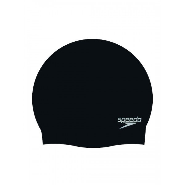 Σκουφάκι πισίνας μονόχρωμο, SPEEDO SILC MOUD CAP 70984-9097u-black